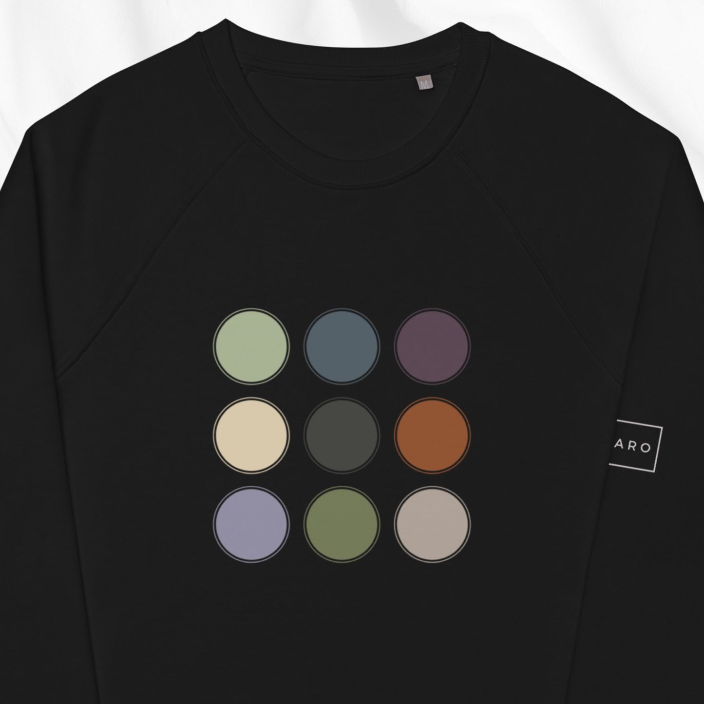 Dots Raglan Crewneck