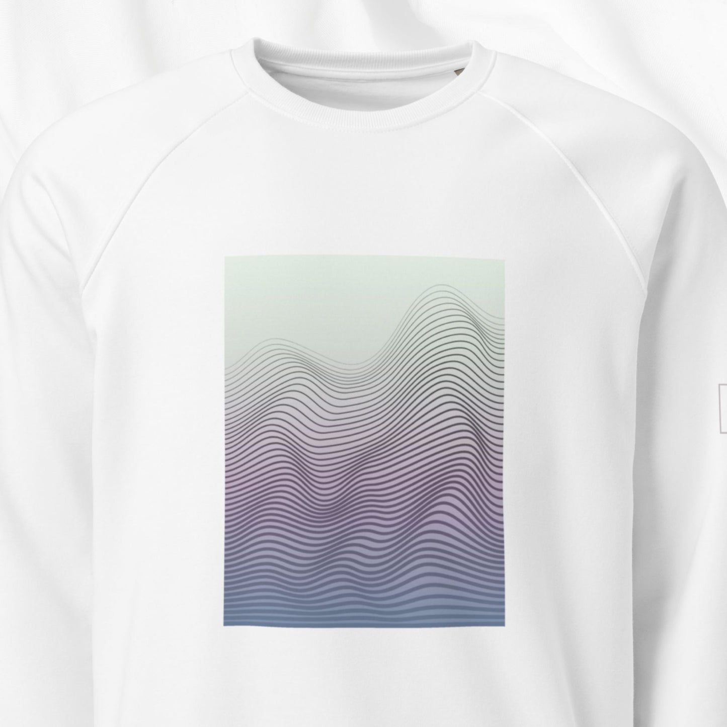 Ripples Raglan Crewneck