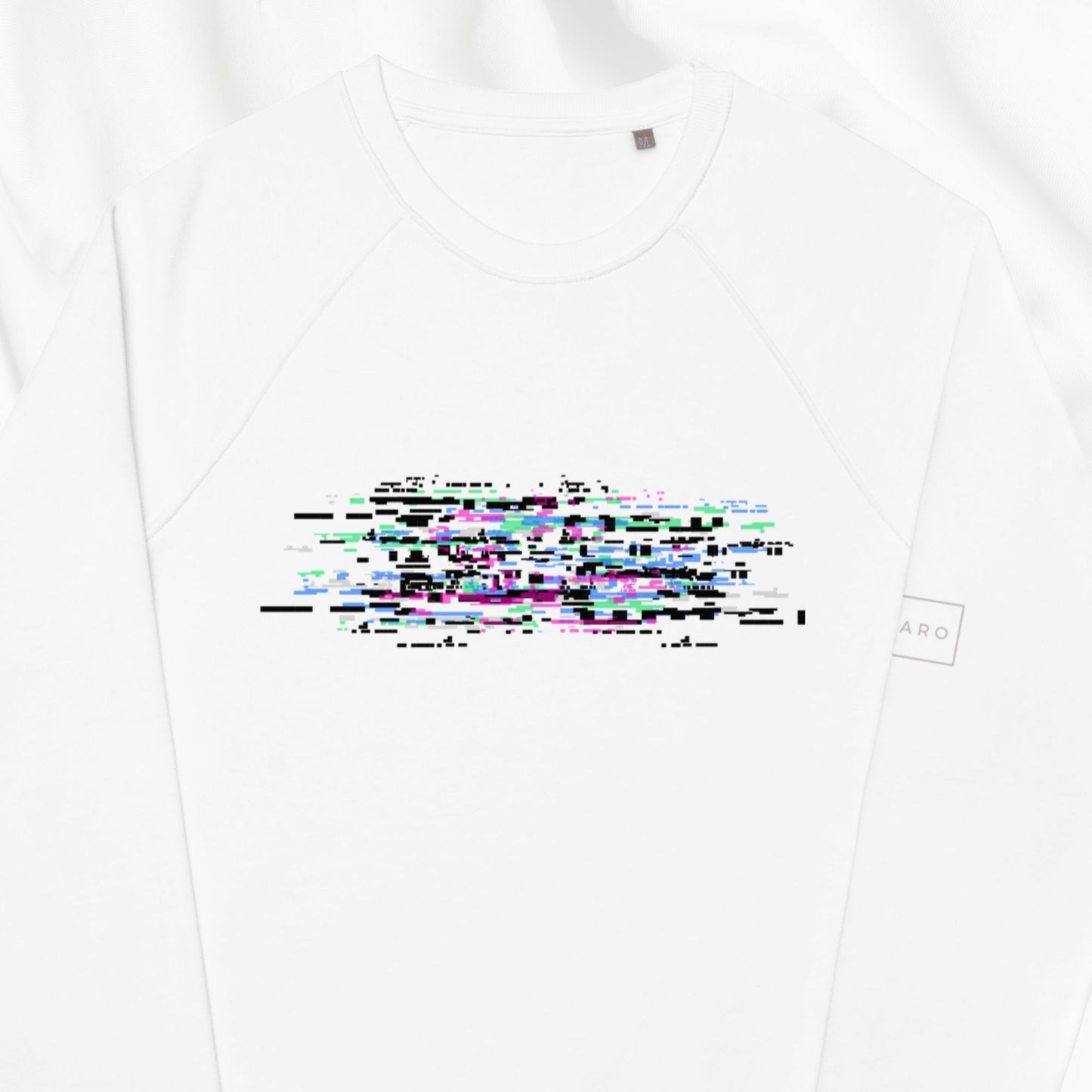 Glitch Raglan Crewneck