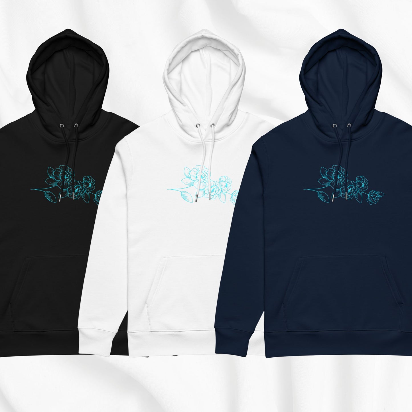 Electric Floral Hoodie