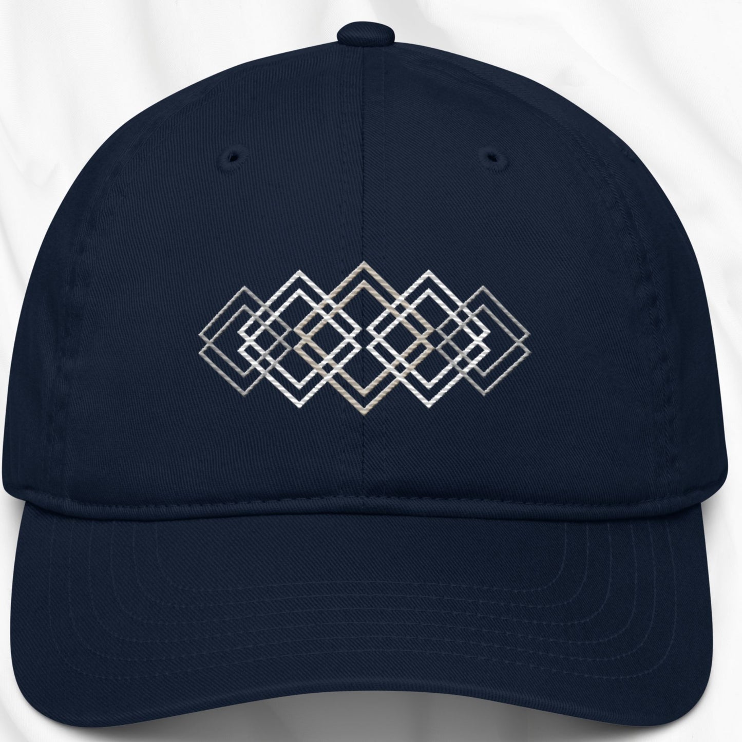 Argyle Embroidered Cap