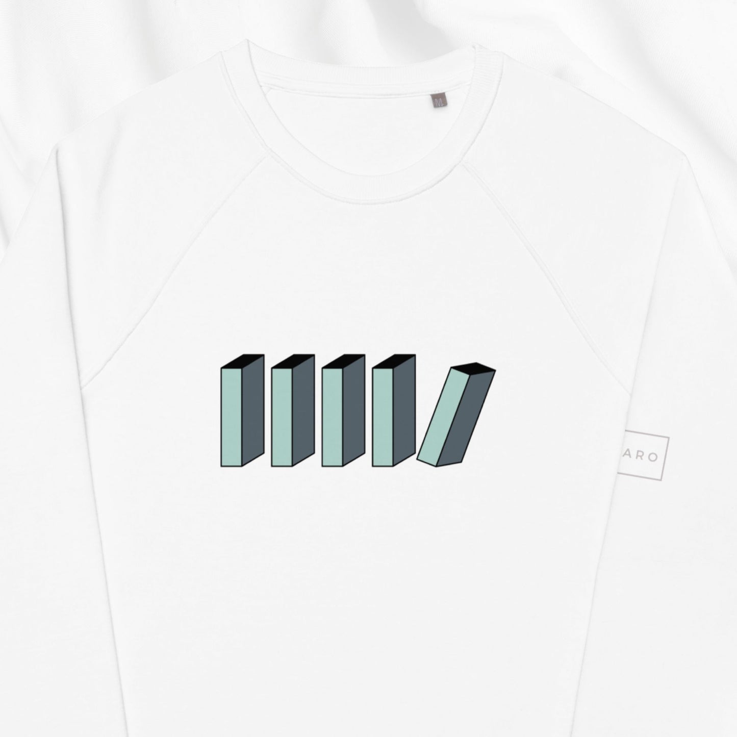 Dominoes Raglan Crewneck