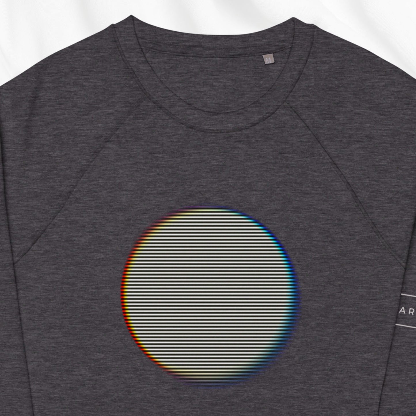 Blurred Lines Raglan Crewneck