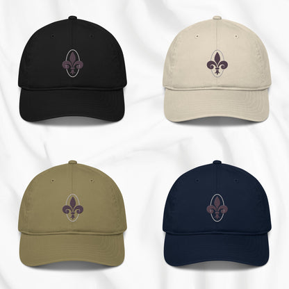 Fleur de Lis Embroidered Cap