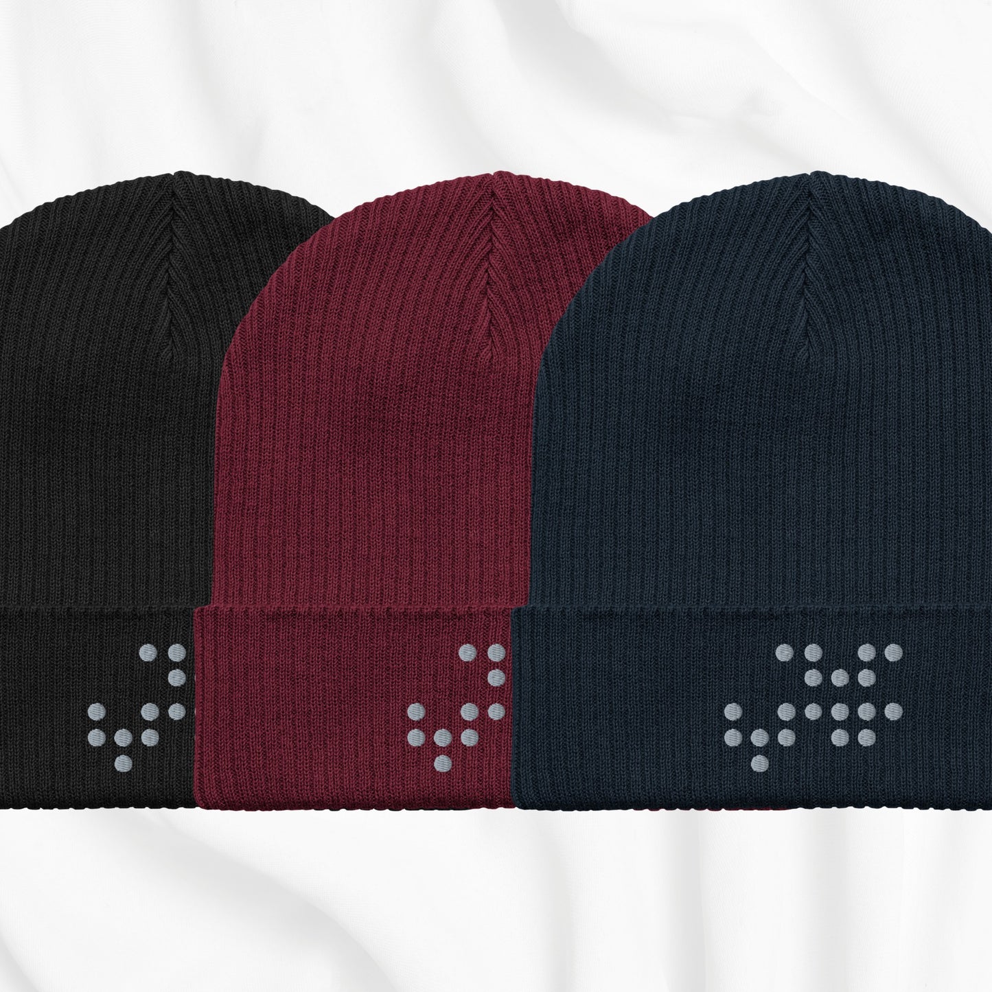 No F*cks Telegraph Embroidered Beanie