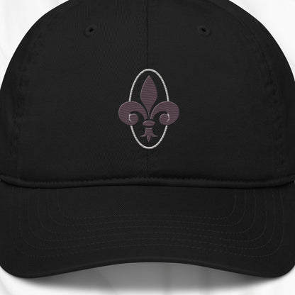 Fleur de Lis Embroidered Cap