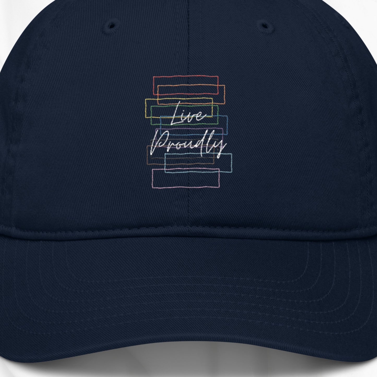 Live Proudly Embroidered Cap