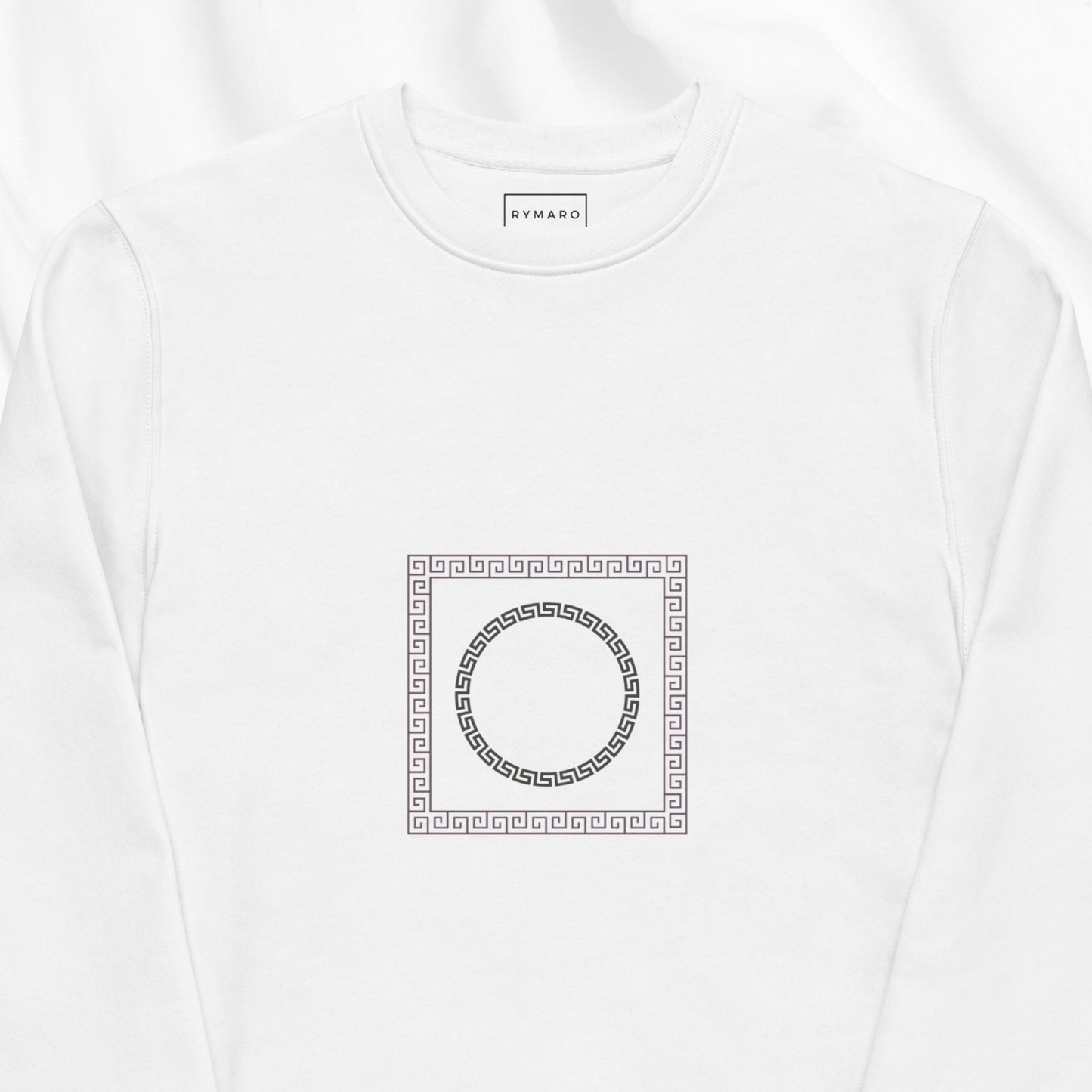 Greek Key Crewneck