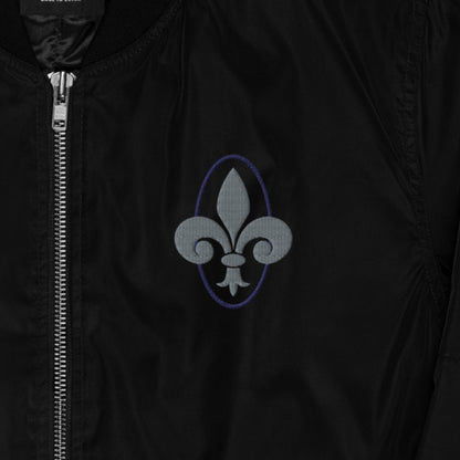 Fleur de Lis Bomber