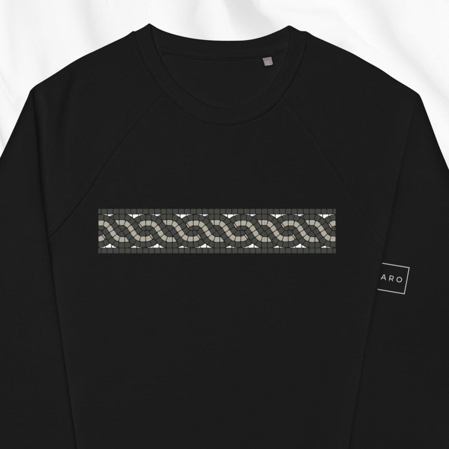 Roman Tile Raglan Crewneck