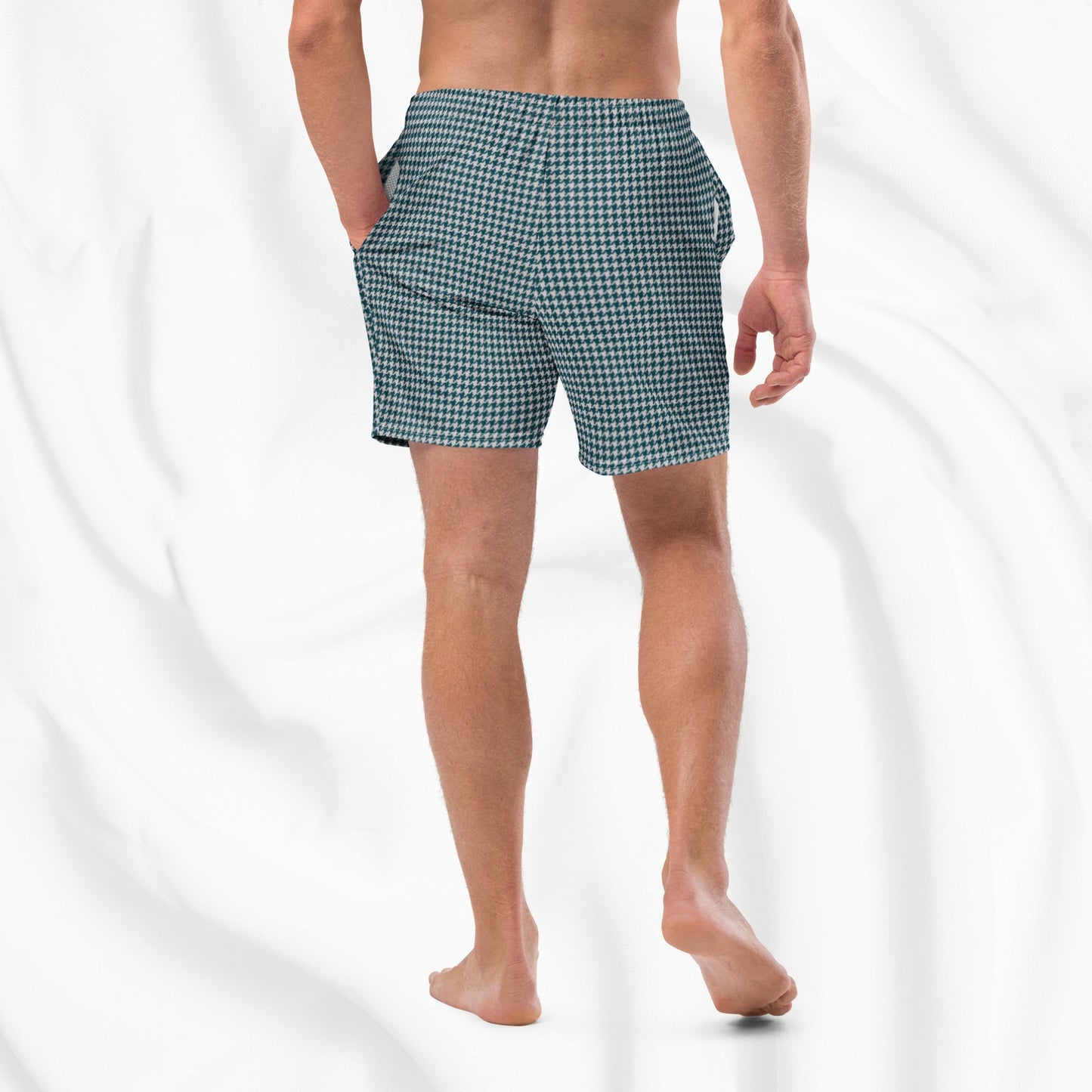 Houndstooth Swim Trunks