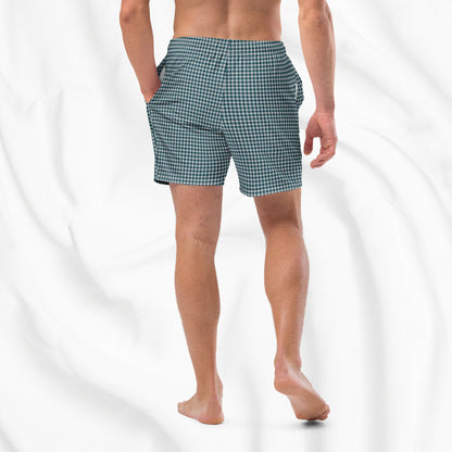 Houndstooth Swim Trunks