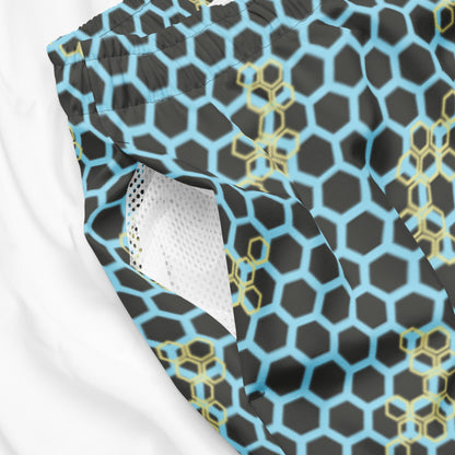 Honeycomb Swim Trunks