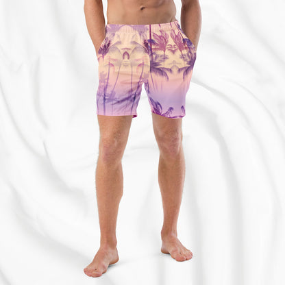 Sunset Vibes Swim Trunks