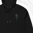 Neon Rose Embroidered Hoodie