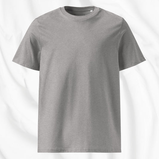Heather Gray Organic Cotton T-shirt