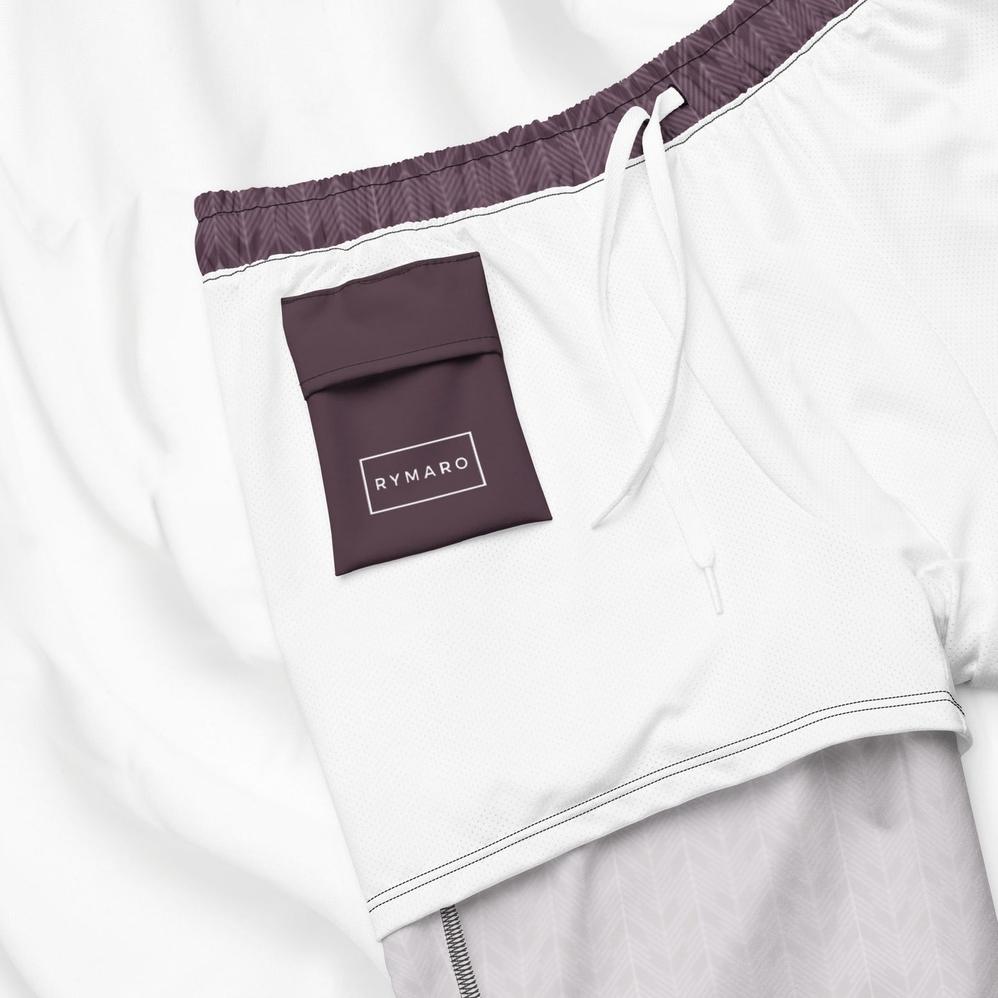 Herringbone Swim Trunks