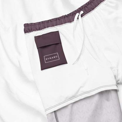 Herringbone Swim Trunks