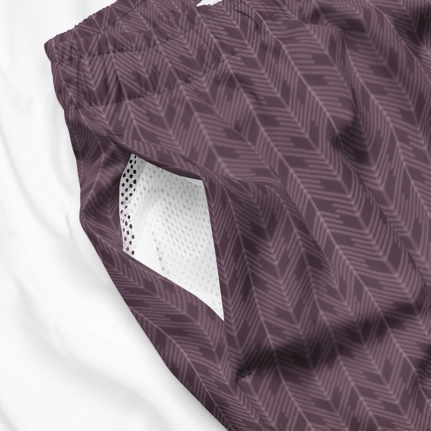 Herringbone Swim Trunks