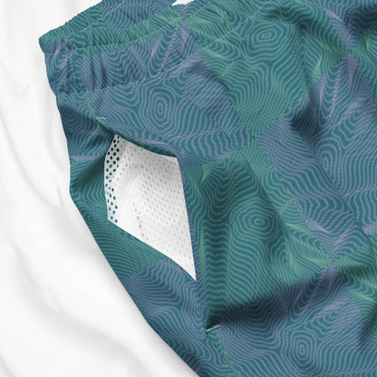 Topo Block Swim Trunks