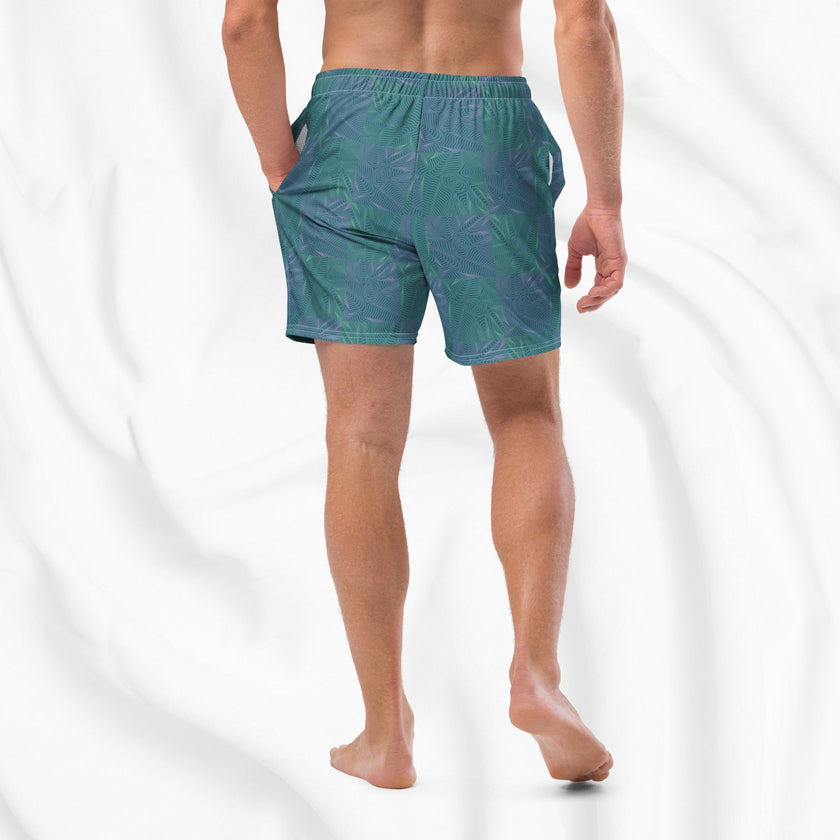 Topo Block Swim Trunks