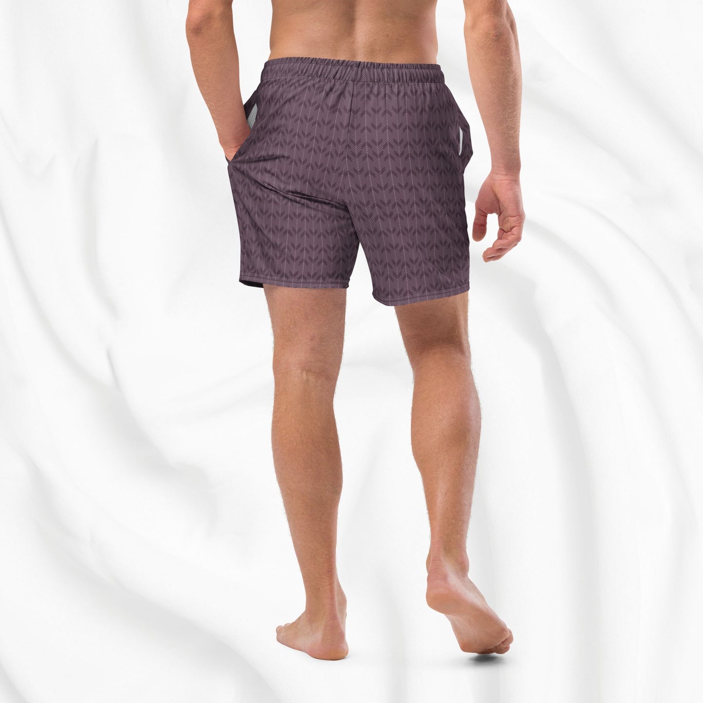 Herringbone Swim Trunks