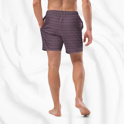 Herringbone Swim Trunks
