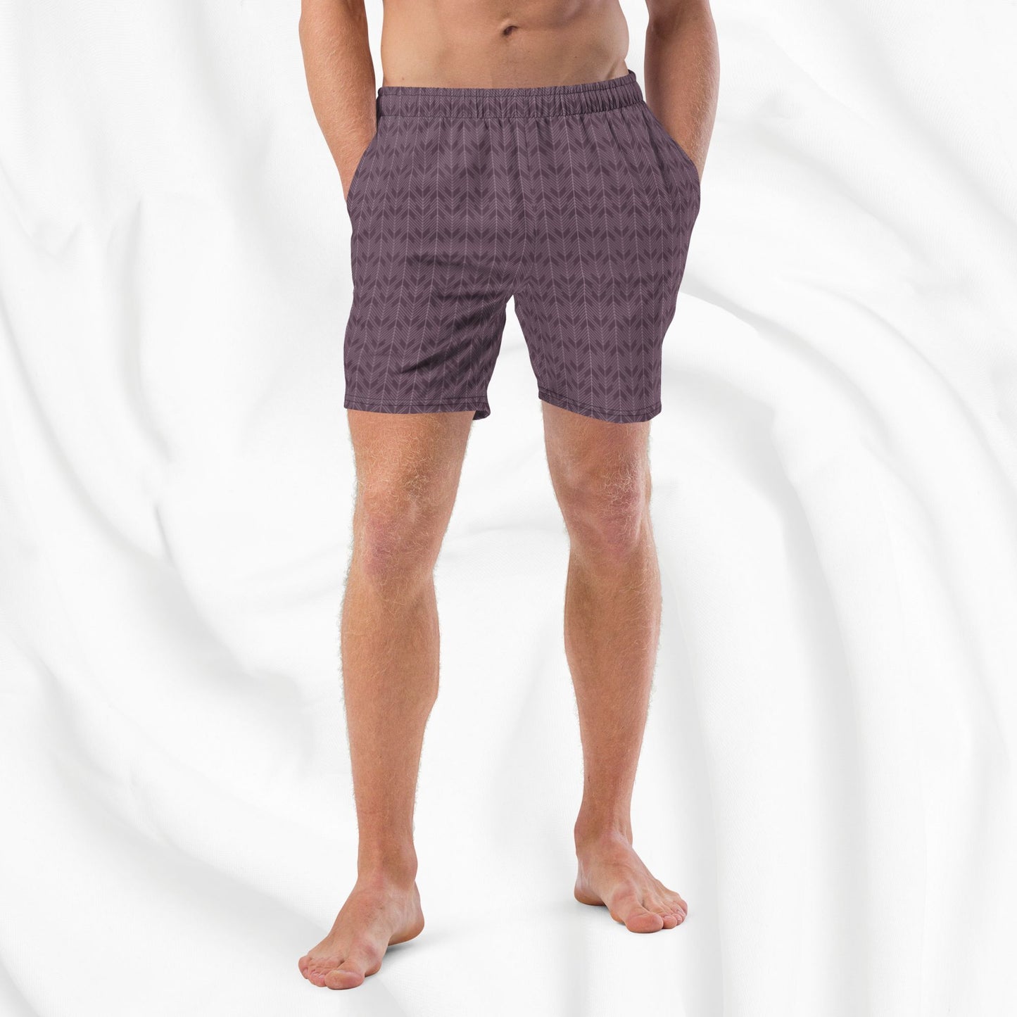 Herringbone Swim Trunks