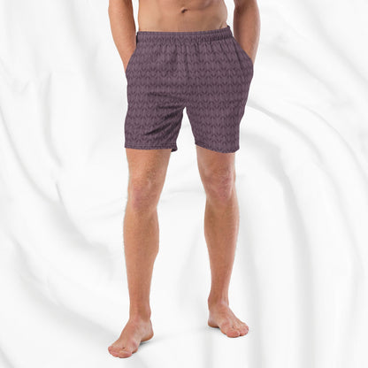 Herringbone Swim Trunks