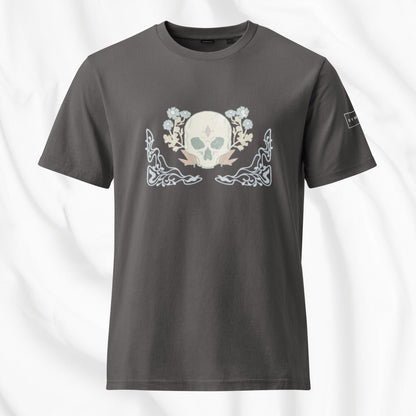 Vintage Art Nouveau Skull T-shirt