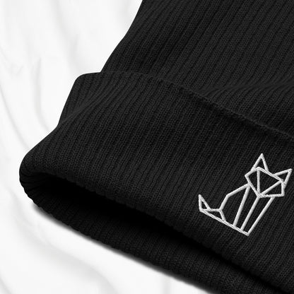 Foxy Embroidered Beanie