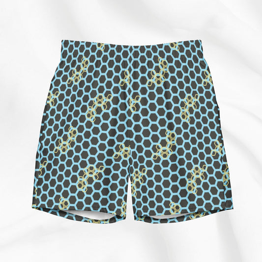 Honeycomb Swim Trunks