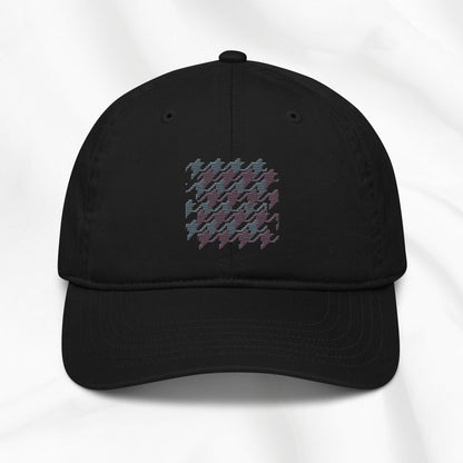 Houndstooth Embroidered Cap