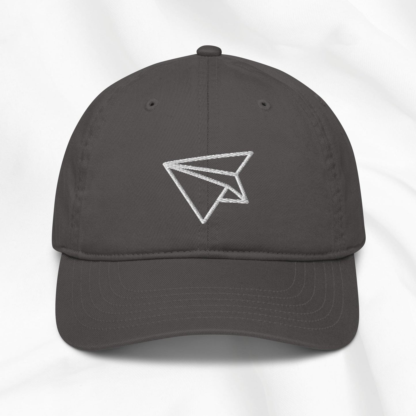 Paper Plane Embroidered Cap