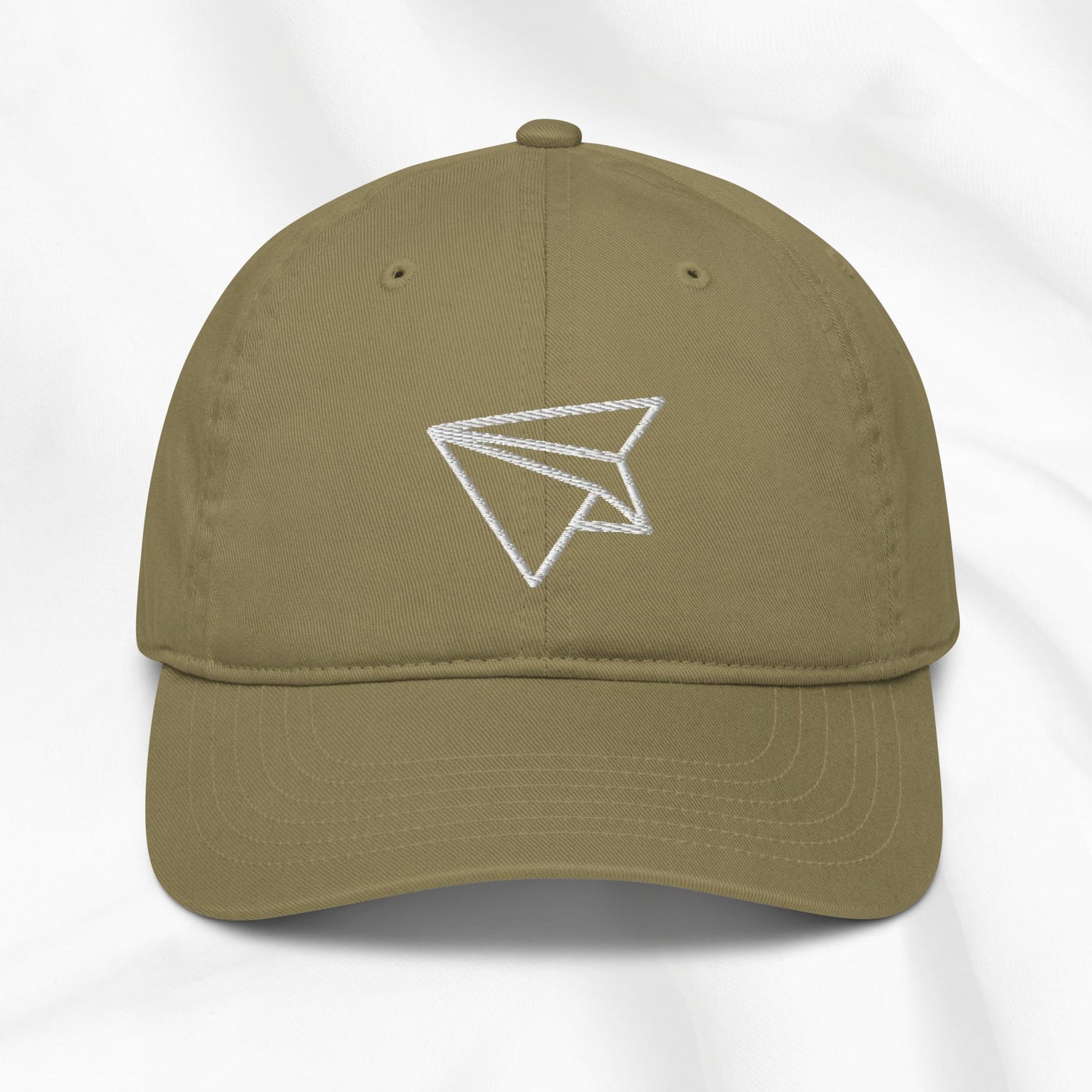 Paper Plane Embroidered Cap