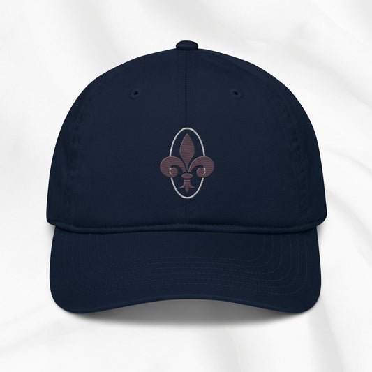 Fleur de Lis Embroidered Cap