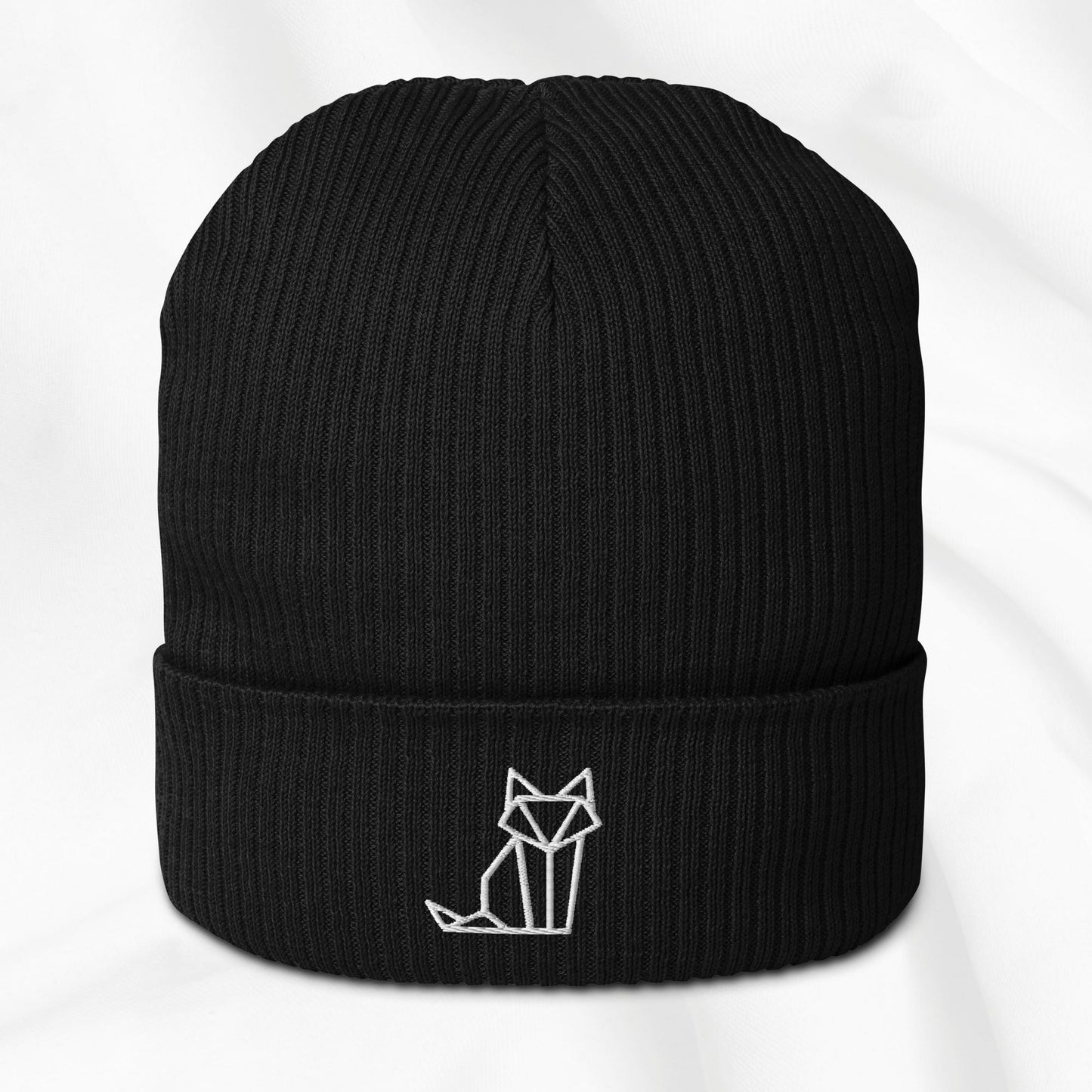 Foxy Embroidered Beanie