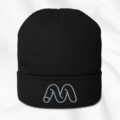 Squiggle Embroidered Beanie