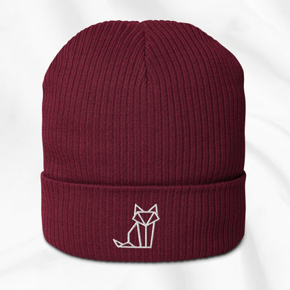 Foxy Embroidered Beanie