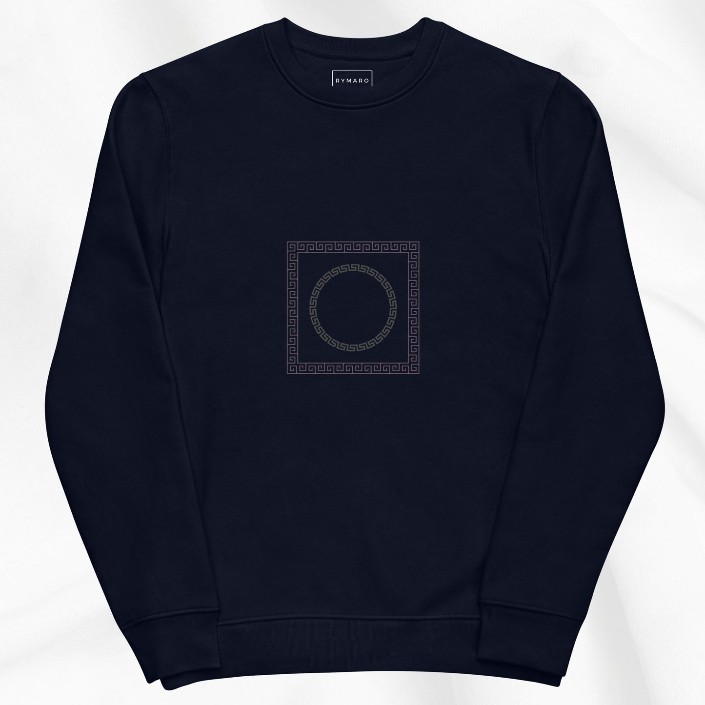 Greek Key Crewneck