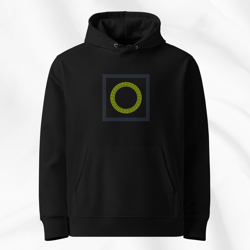 Spring Greek Key Hoodie