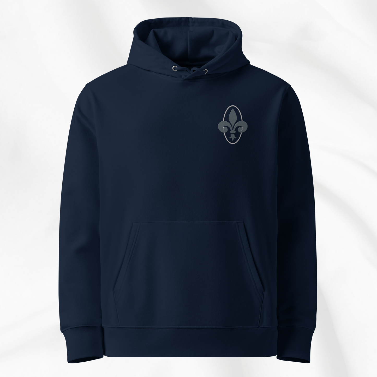 Fleur de Lis Embroidered Hoodie