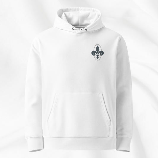 Fleur de Lis Embroidered Hoodie