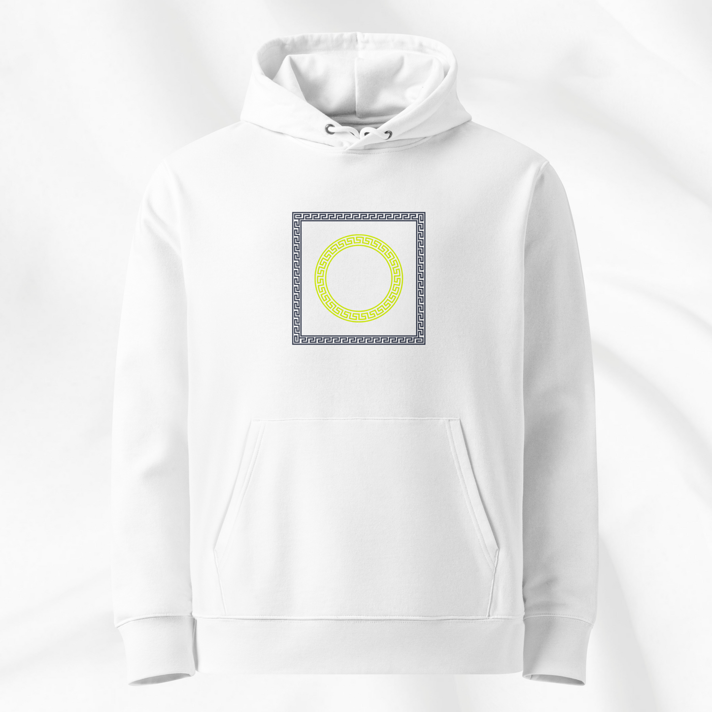 Spring Greek Key Hoodie