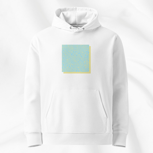 Spring Topo Print Hoodie