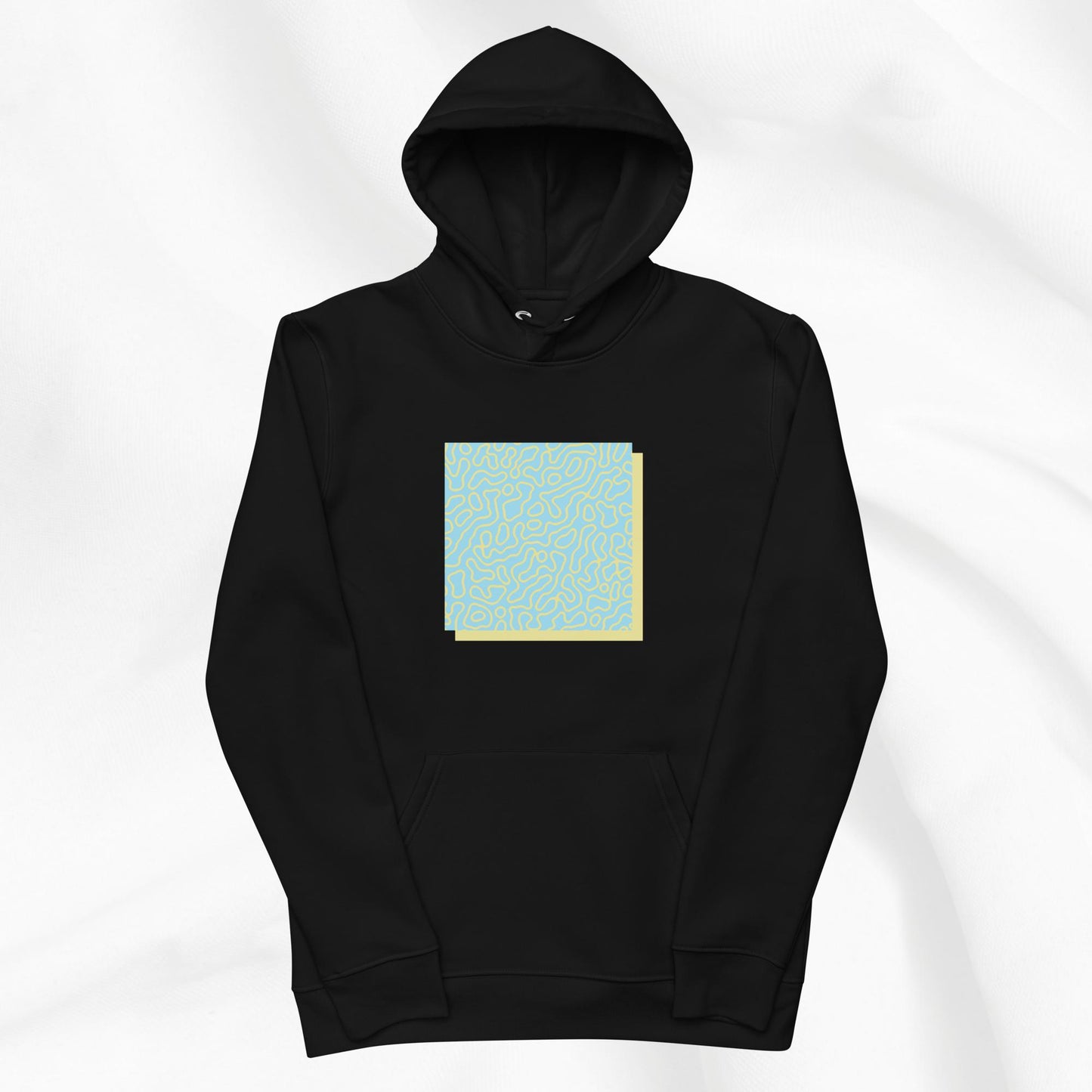 Spring Topo Print Hoodie