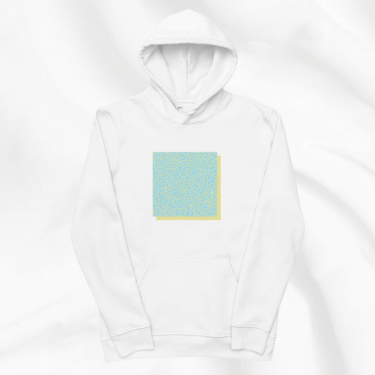 Spring Topo Print Hoodie