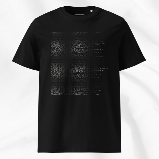 Pixels Dots Monochrome T-shirt