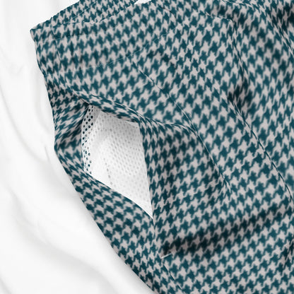 Houndstooth Swim Trunks