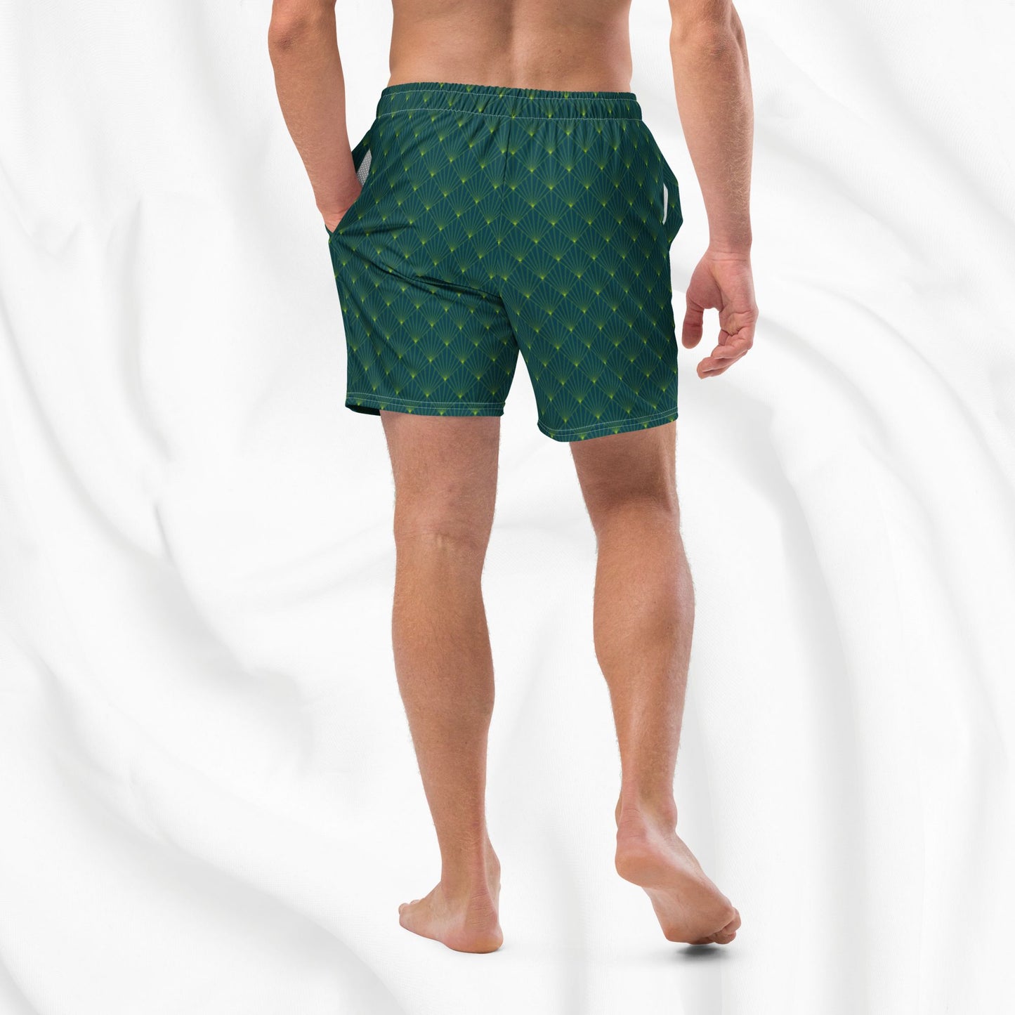 Art Deco Swim Trunks